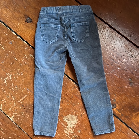 Fine wale grey corduroy pants - Picture 2 of 5